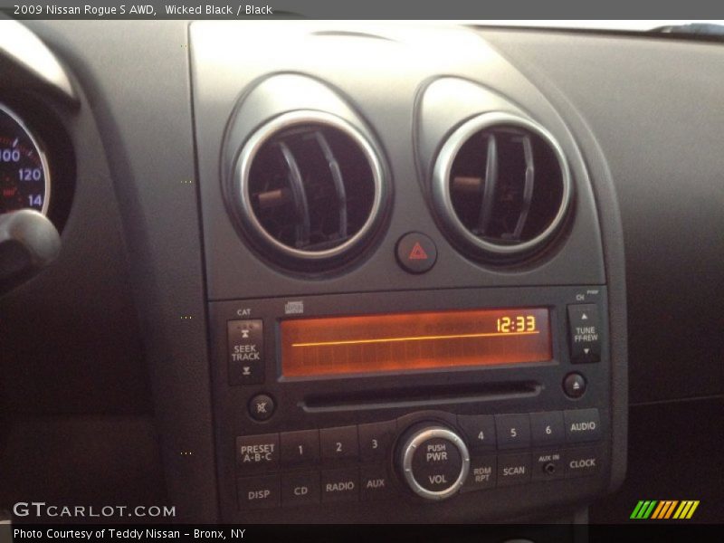 Wicked Black / Black 2009 Nissan Rogue S AWD