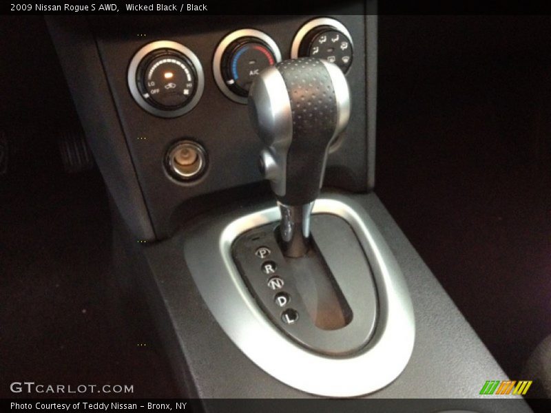 Wicked Black / Black 2009 Nissan Rogue S AWD