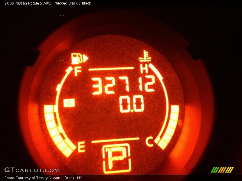 Wicked Black / Black 2009 Nissan Rogue S AWD