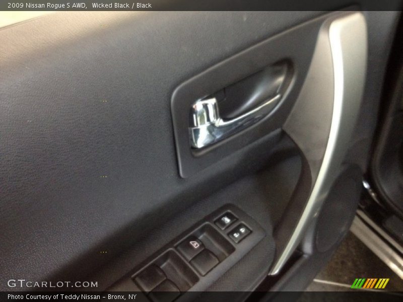 Wicked Black / Black 2009 Nissan Rogue S AWD