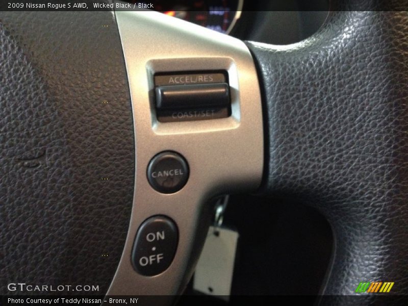 Wicked Black / Black 2009 Nissan Rogue S AWD