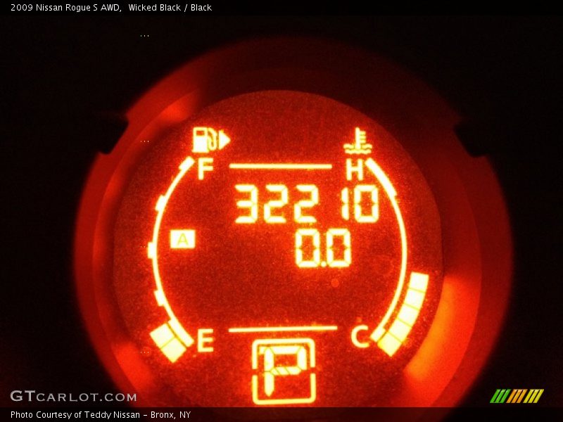 Wicked Black / Black 2009 Nissan Rogue S AWD