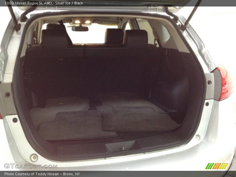 Silver Ice / Black 2009 Nissan Rogue SL AWD
