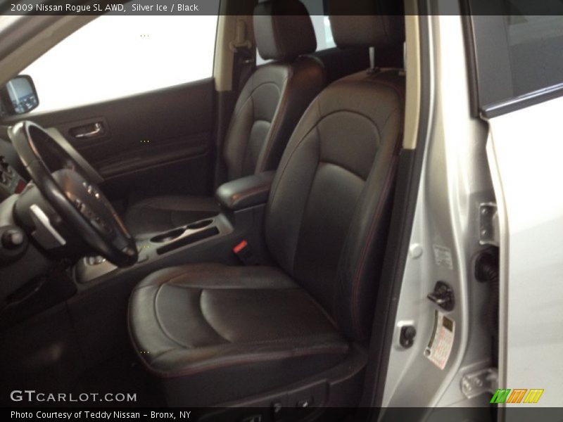 Silver Ice / Black 2009 Nissan Rogue SL AWD