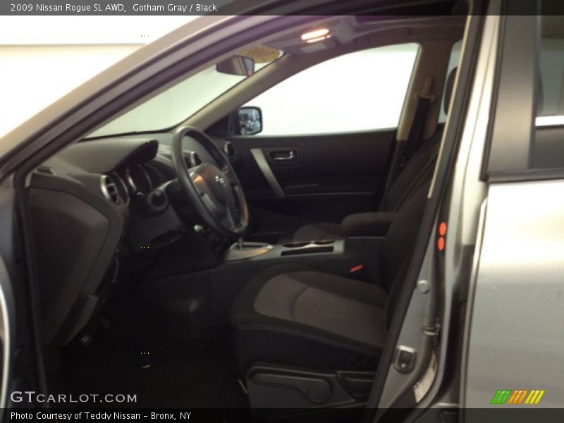 Gotham Gray / Black 2009 Nissan Rogue SL AWD