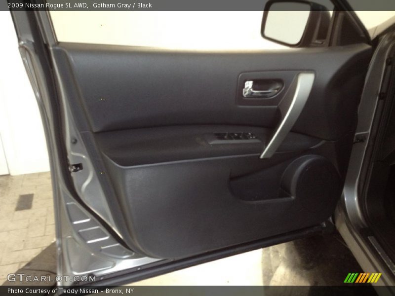 Gotham Gray / Black 2009 Nissan Rogue SL AWD