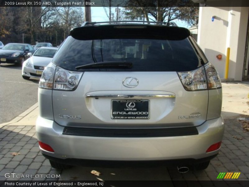 Tungsten Pearl / Black 2009 Lexus RX 350 AWD