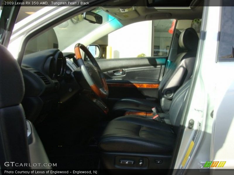 Tungsten Pearl / Black 2009 Lexus RX 350 AWD