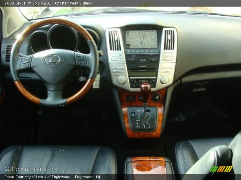 Tungsten Pearl / Black 2009 Lexus RX 350 AWD