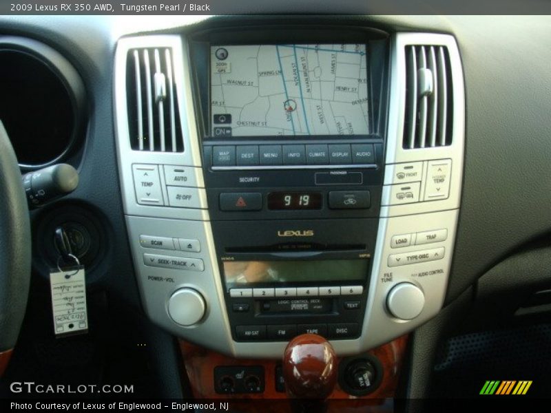 Tungsten Pearl / Black 2009 Lexus RX 350 AWD