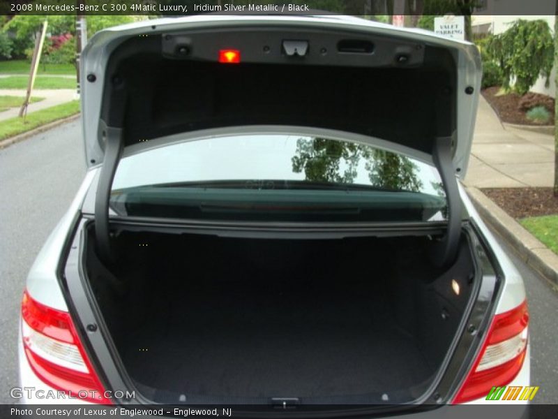 Iridium Silver Metallic / Black 2008 Mercedes-Benz C 300 4Matic Luxury
