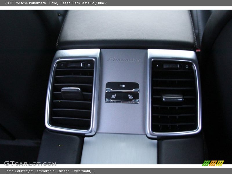 Basalt Black Metallic / Black 2010 Porsche Panamera Turbo