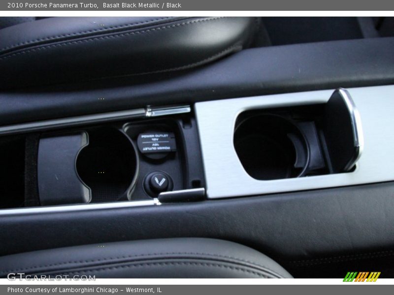 Basalt Black Metallic / Black 2010 Porsche Panamera Turbo