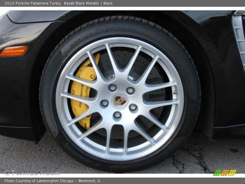 Basalt Black Metallic / Black 2010 Porsche Panamera Turbo