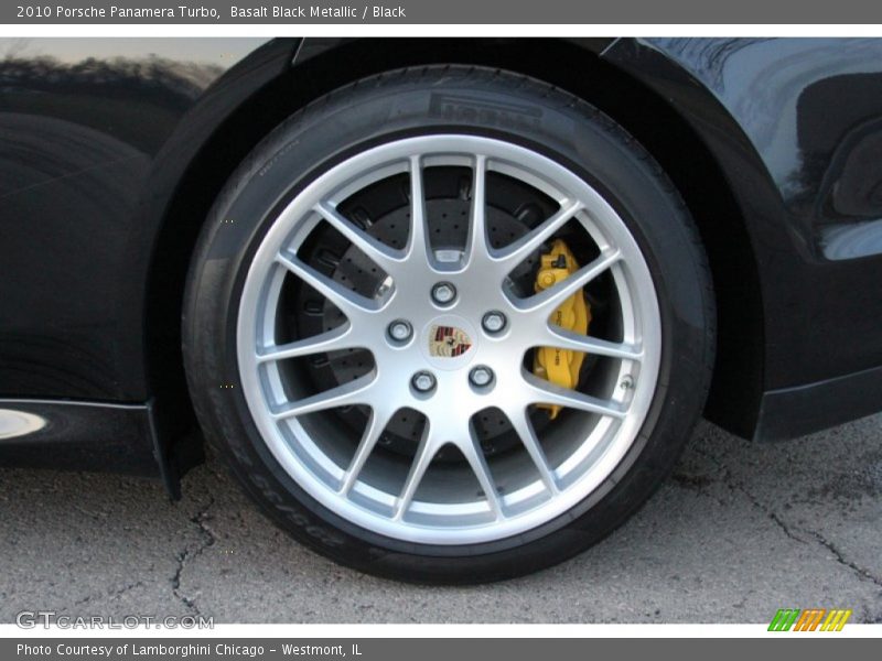 Basalt Black Metallic / Black 2010 Porsche Panamera Turbo