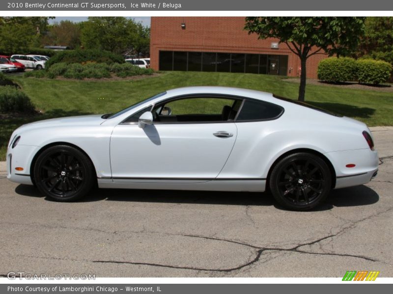  2010 Continental GT Supersports Ice White