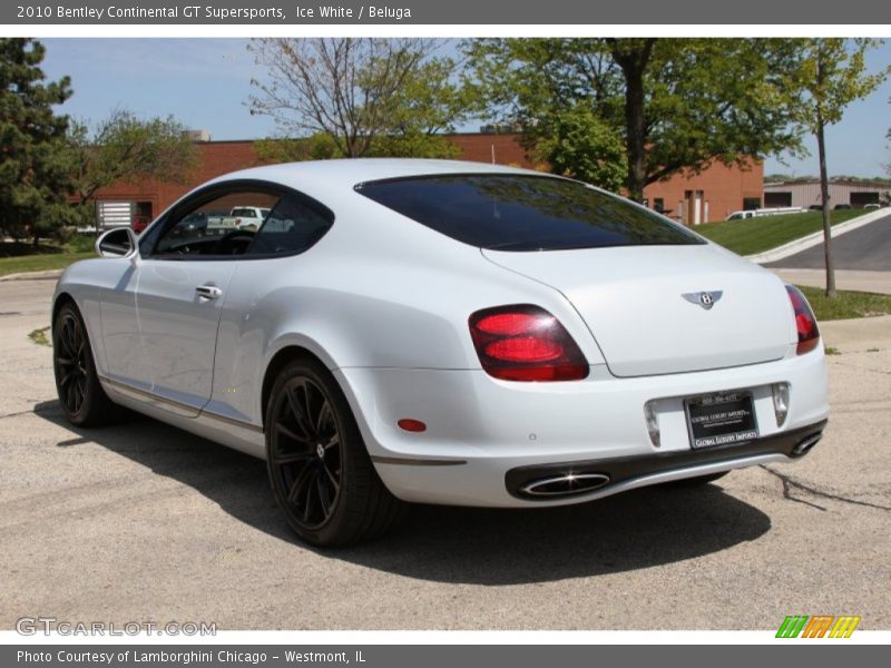 Ice White / Beluga 2010 Bentley Continental GT Supersports