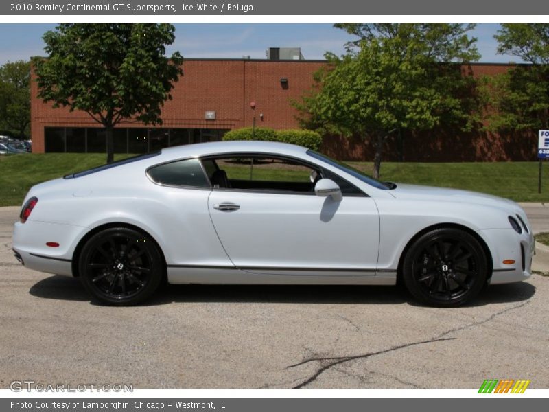 Ice White / Beluga 2010 Bentley Continental GT Supersports