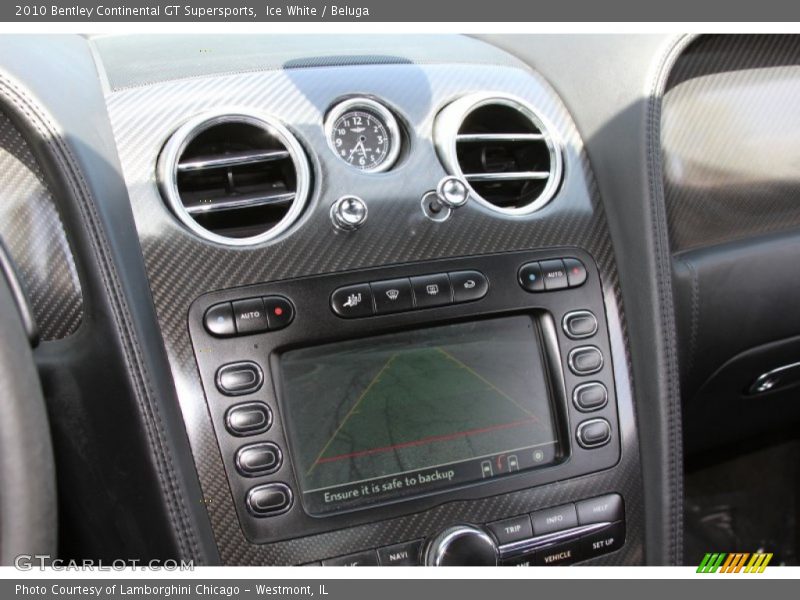 Ice White / Beluga 2010 Bentley Continental GT Supersports