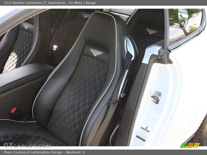 Ice White / Beluga 2010 Bentley Continental GT Supersports