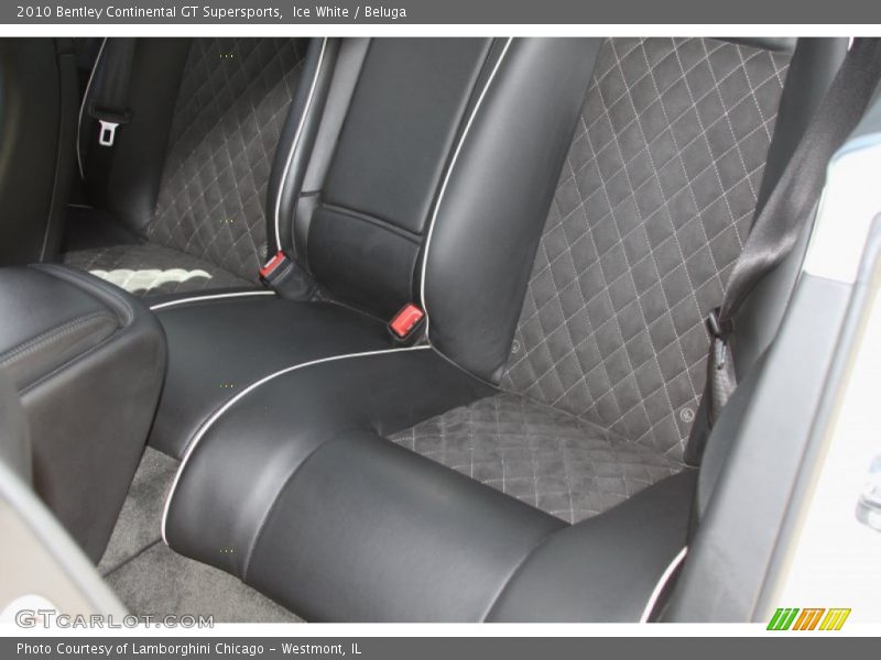 Ice White / Beluga 2010 Bentley Continental GT Supersports