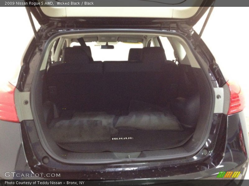 Wicked Black / Black 2009 Nissan Rogue S AWD