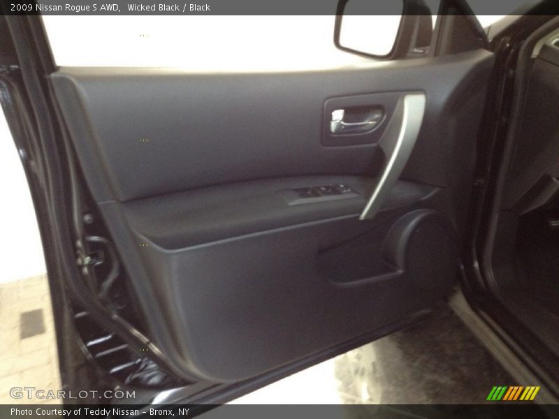 Wicked Black / Black 2009 Nissan Rogue S AWD