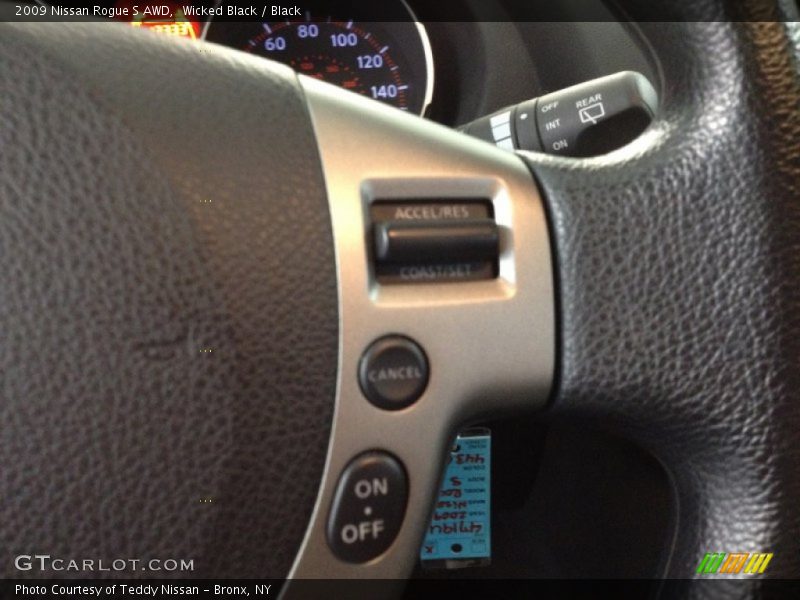 Wicked Black / Black 2009 Nissan Rogue S AWD