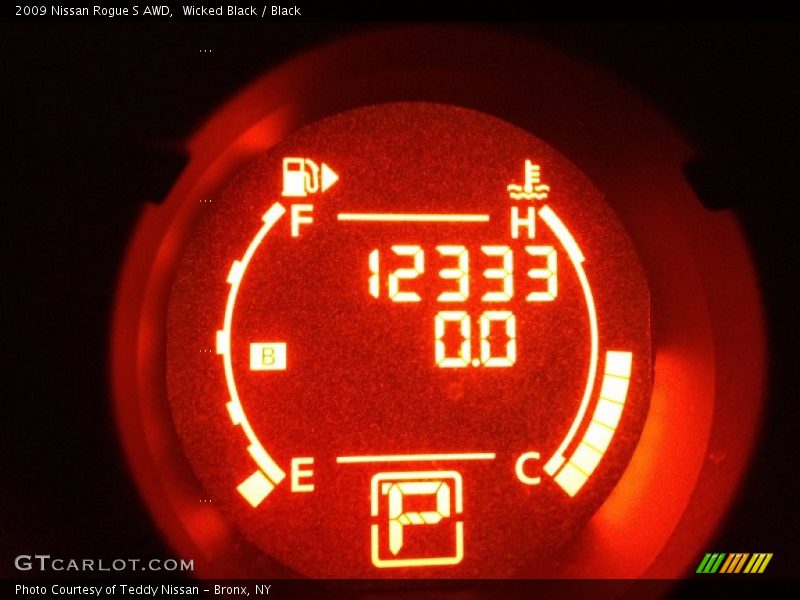 Wicked Black / Black 2009 Nissan Rogue S AWD