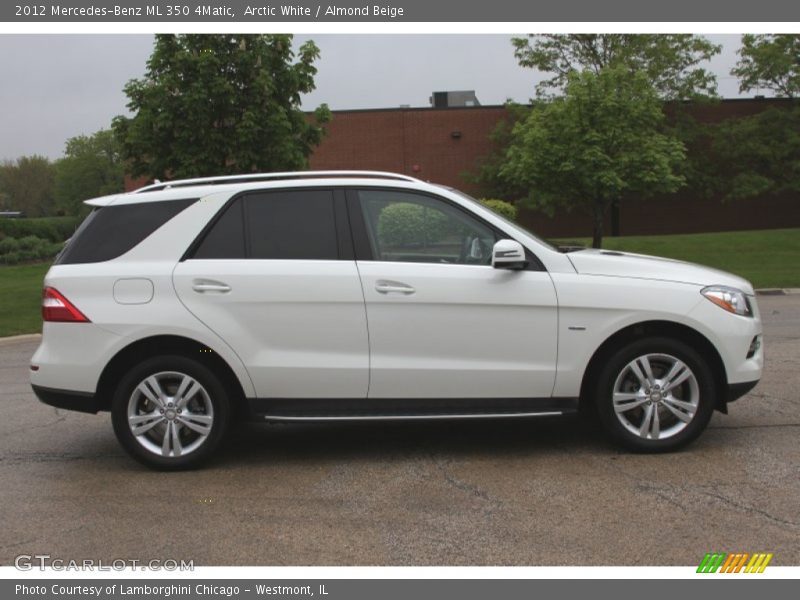 Arctic White / Almond Beige 2012 Mercedes-Benz ML 350 4Matic