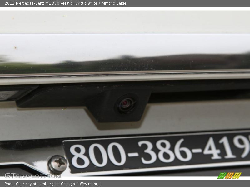 Arctic White / Almond Beige 2012 Mercedes-Benz ML 350 4Matic