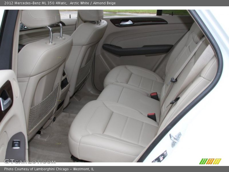Arctic White / Almond Beige 2012 Mercedes-Benz ML 350 4Matic