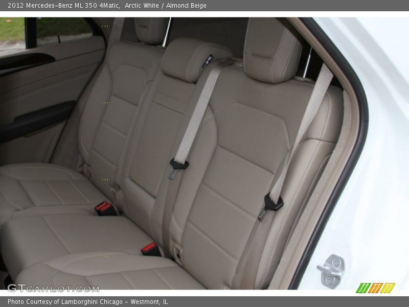 Arctic White / Almond Beige 2012 Mercedes-Benz ML 350 4Matic
