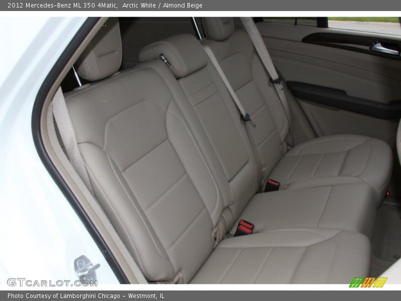 Arctic White / Almond Beige 2012 Mercedes-Benz ML 350 4Matic