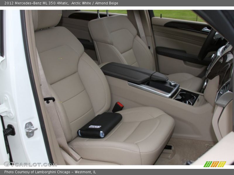 Arctic White / Almond Beige 2012 Mercedes-Benz ML 350 4Matic