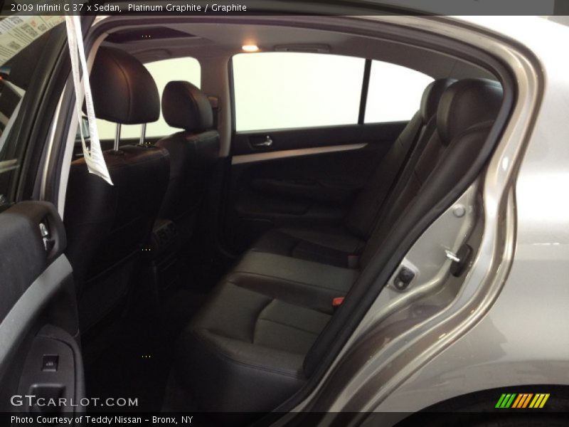 Platinum Graphite / Graphite 2009 Infiniti G 37 x Sedan