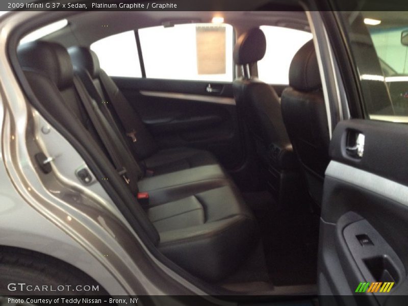 Platinum Graphite / Graphite 2009 Infiniti G 37 x Sedan