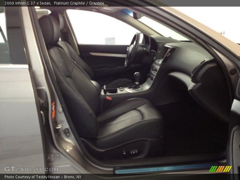 Platinum Graphite / Graphite 2009 Infiniti G 37 x Sedan