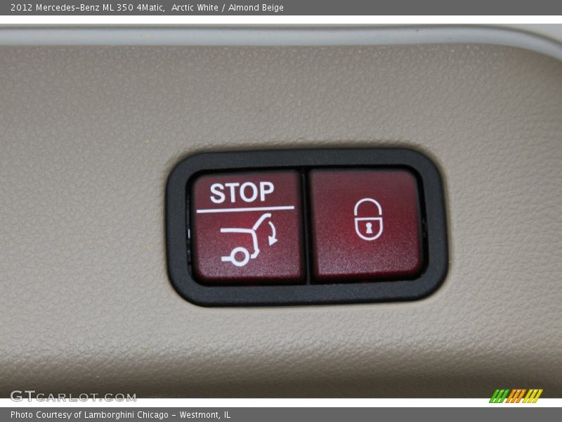 Arctic White / Almond Beige 2012 Mercedes-Benz ML 350 4Matic