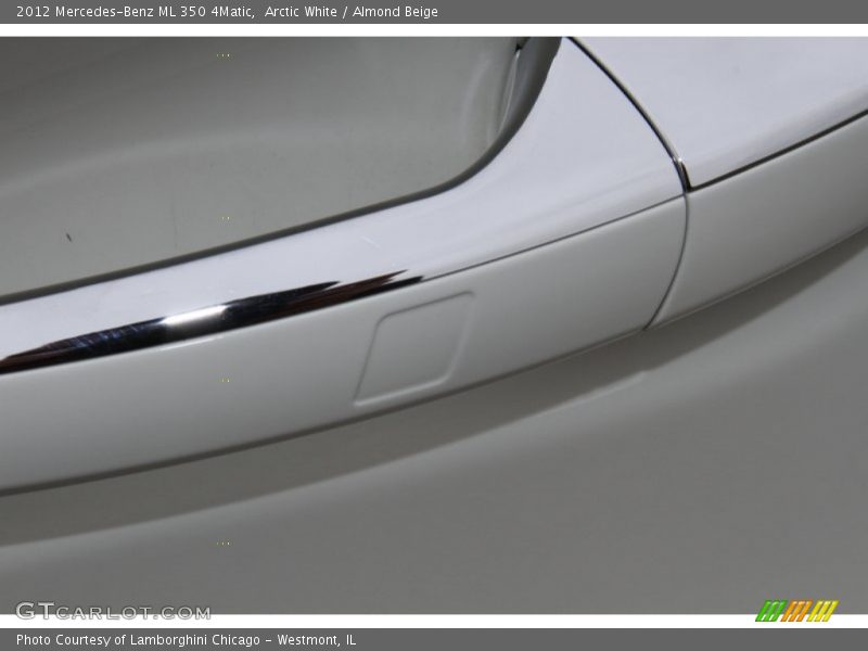Arctic White / Almond Beige 2012 Mercedes-Benz ML 350 4Matic
