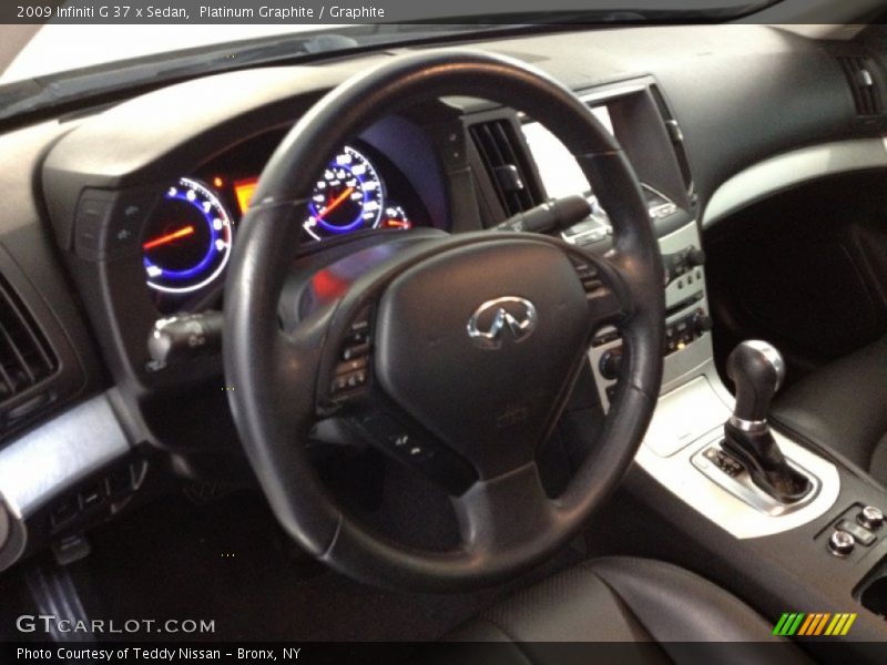 Platinum Graphite / Graphite 2009 Infiniti G 37 x Sedan