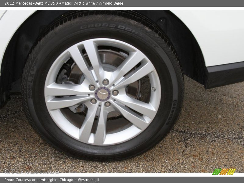 Arctic White / Almond Beige 2012 Mercedes-Benz ML 350 4Matic