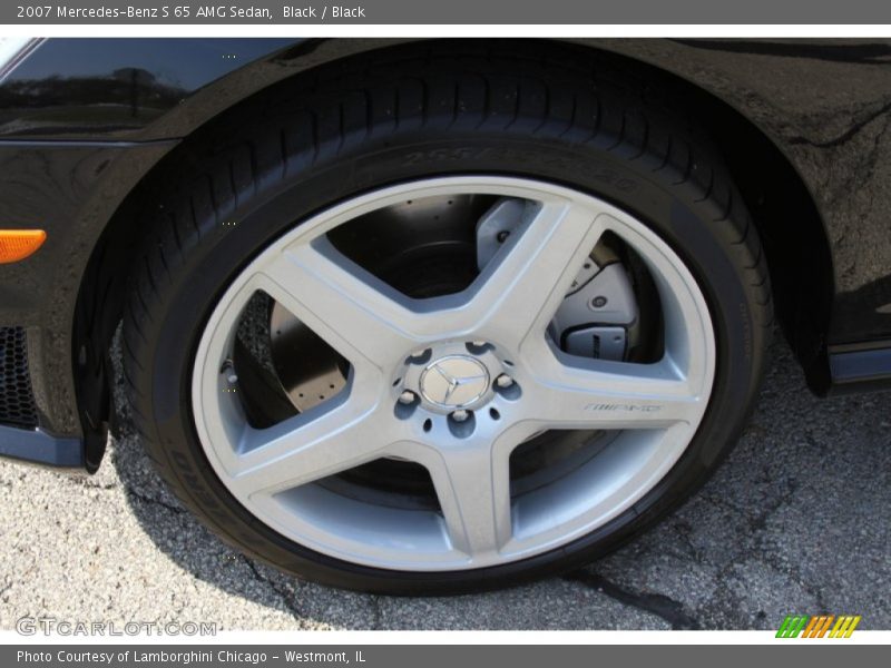 Black / Black 2007 Mercedes-Benz S 65 AMG Sedan