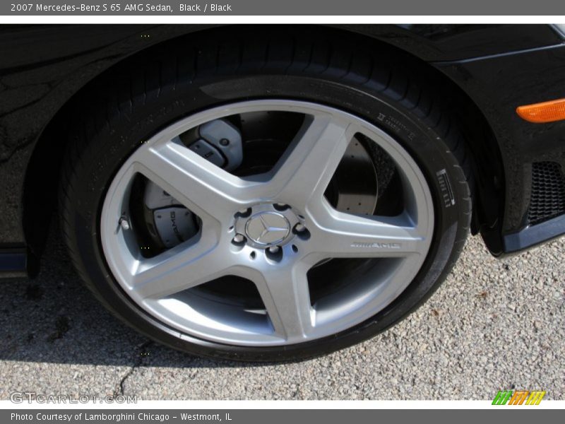 Black / Black 2007 Mercedes-Benz S 65 AMG Sedan