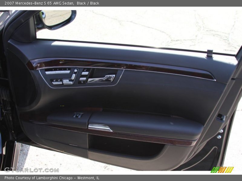Black / Black 2007 Mercedes-Benz S 65 AMG Sedan