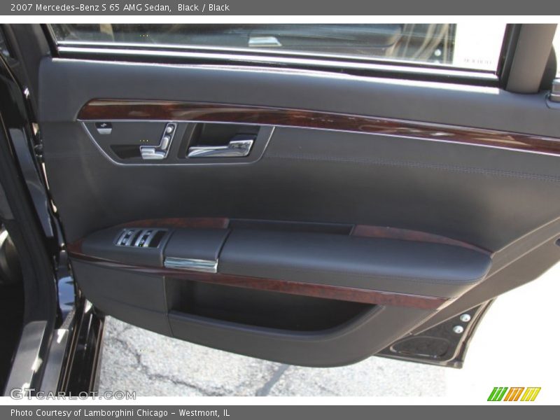 Black / Black 2007 Mercedes-Benz S 65 AMG Sedan