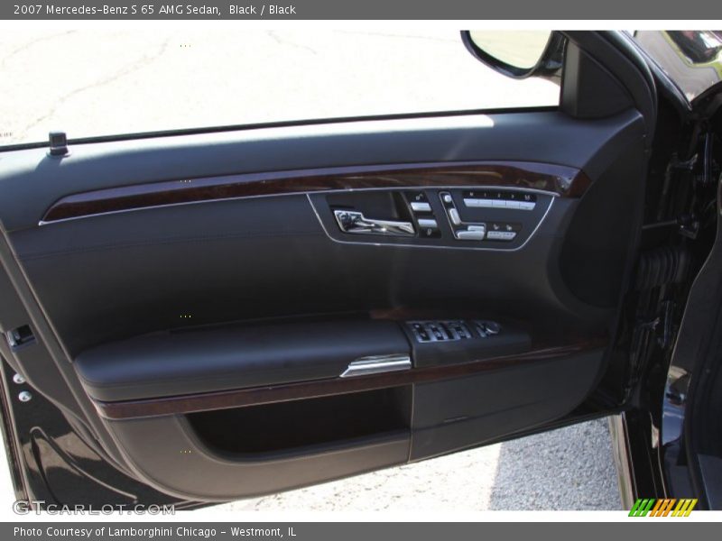 Black / Black 2007 Mercedes-Benz S 65 AMG Sedan