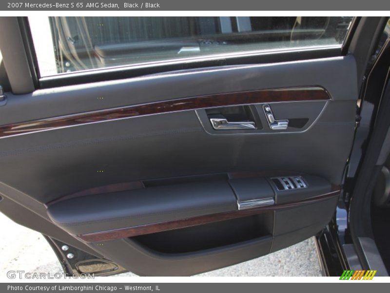 Black / Black 2007 Mercedes-Benz S 65 AMG Sedan