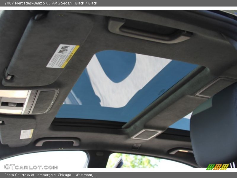 Black / Black 2007 Mercedes-Benz S 65 AMG Sedan