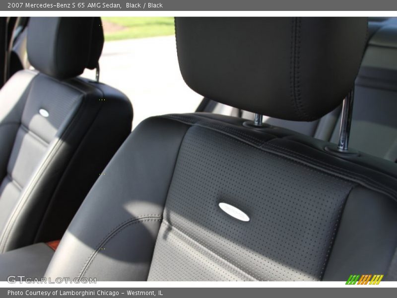 Black / Black 2007 Mercedes-Benz S 65 AMG Sedan